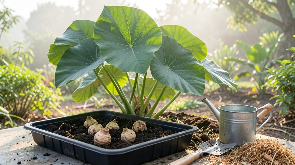 When to Plant Elephant Ear Bulbs in Missouri: Microclimate-Specific Months for Bold Summer Foliage