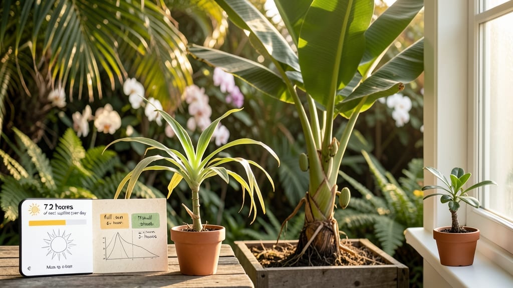 How Much Light Do Banana Plants Need: Sunny Spots That Keep Leaves Lush and Green