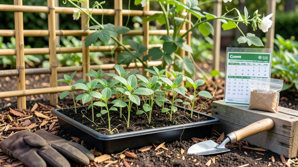 When to Plant English Peas in Alabama: Heat Zone 8A Timeline for Zero-Bolt Success