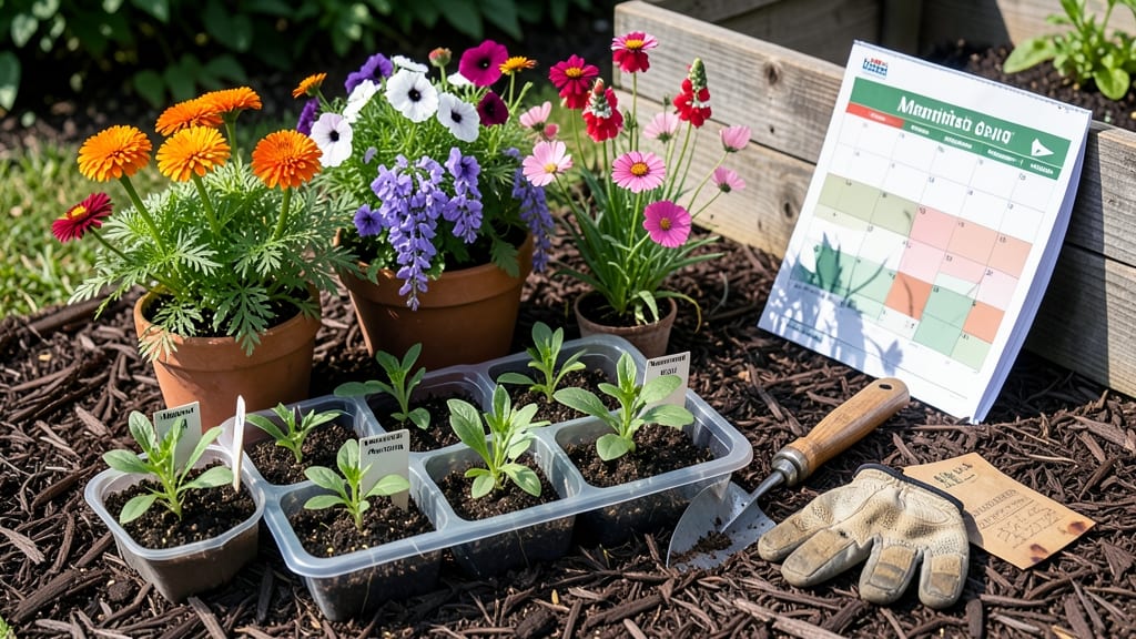 When to Plant Annuals in Maryland: Microclimate Timing for Zero-Frost Survival