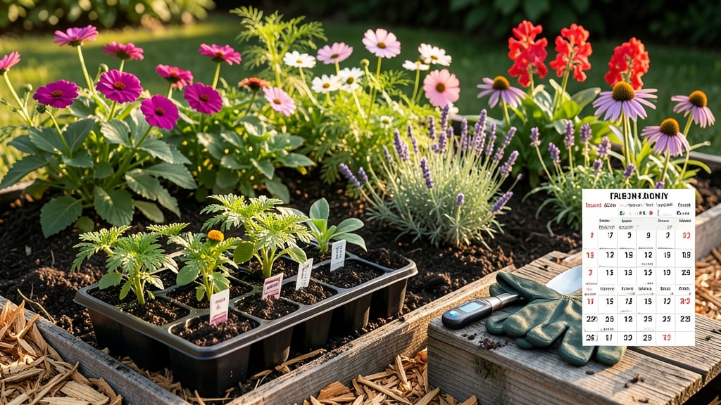 When to Plant Flowers in Zone 8: Exact Months for Zero Frost Risk