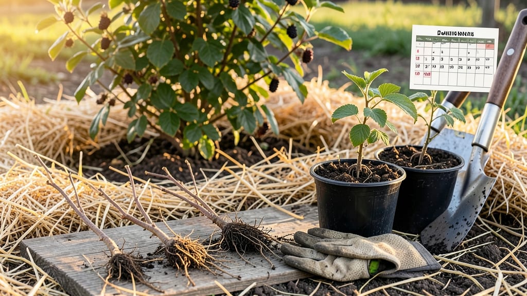 When to Plant Blackberries in Louisiana: Chill-Hour Matching Guide for Prime Harvests
