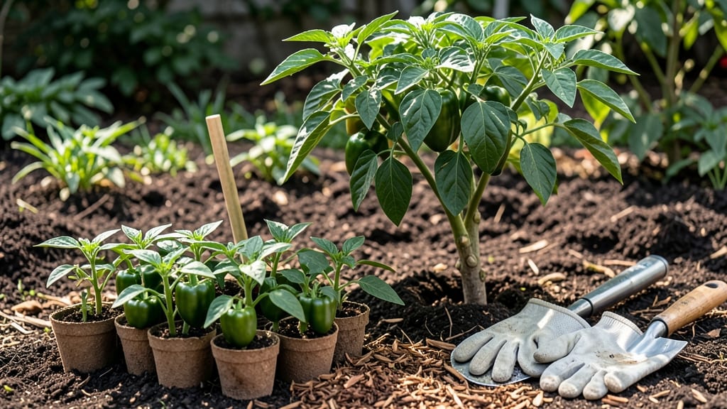 When to Plant Bell Peppers in Michigan: Microclimate-Specific Weeks for Zero Frost Risk