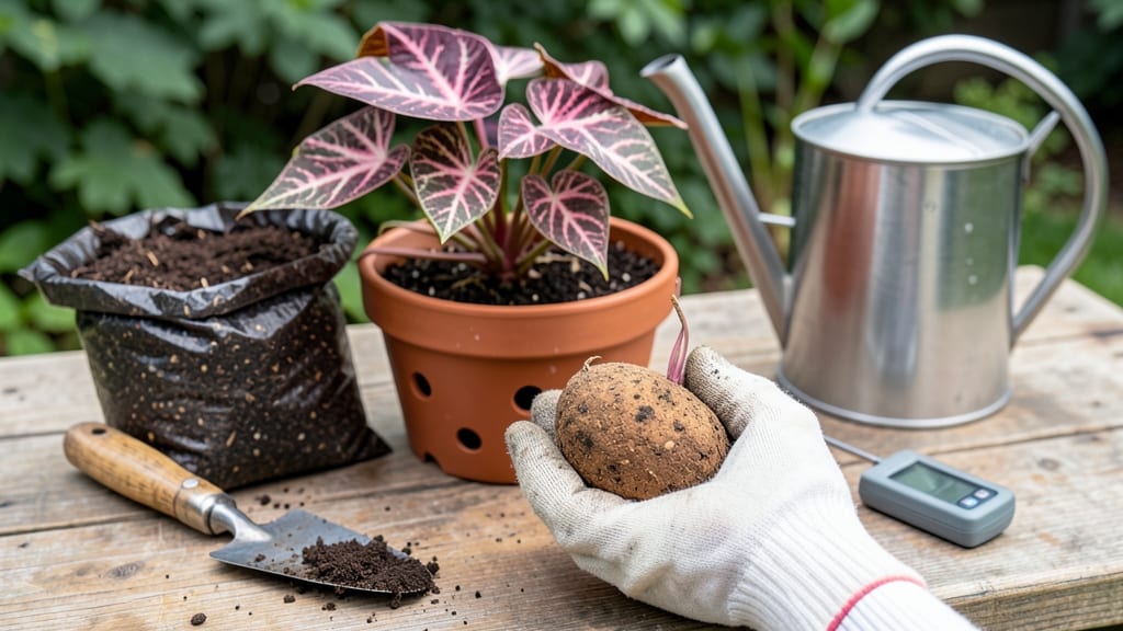 When to Plant Caladium Bulbs in Zone 7: After Soil Warms to 65°F for Vibrant Foliage