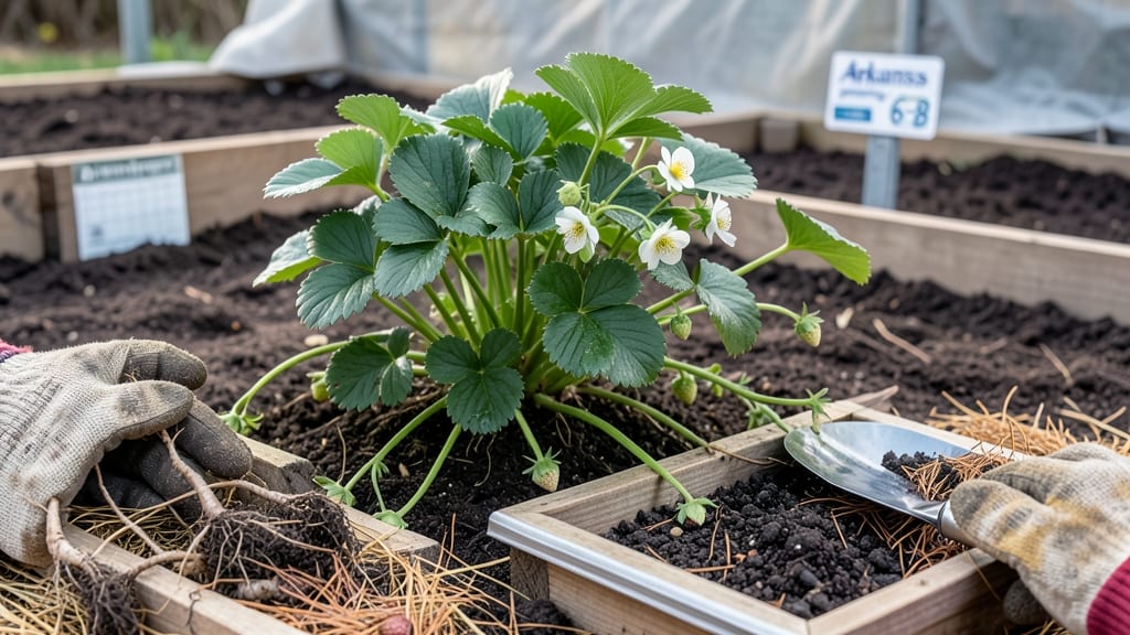 When Do You Plant Strawberries in Arkansas: Microclimate Guide by Month for Zero-Frost Success