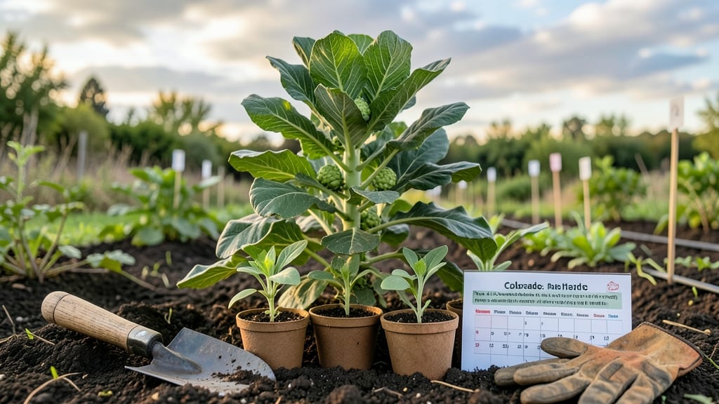 When to Plant Brussel Sprouts in Colorado: Frost-Free Timeline by Elevation Zones