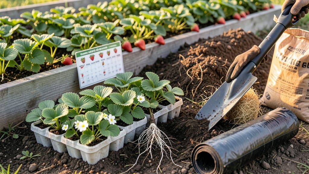 When Do You Plant Strawberries in Tennessee: Heat Zone 7a/7b Timing for Zero Frost Risk