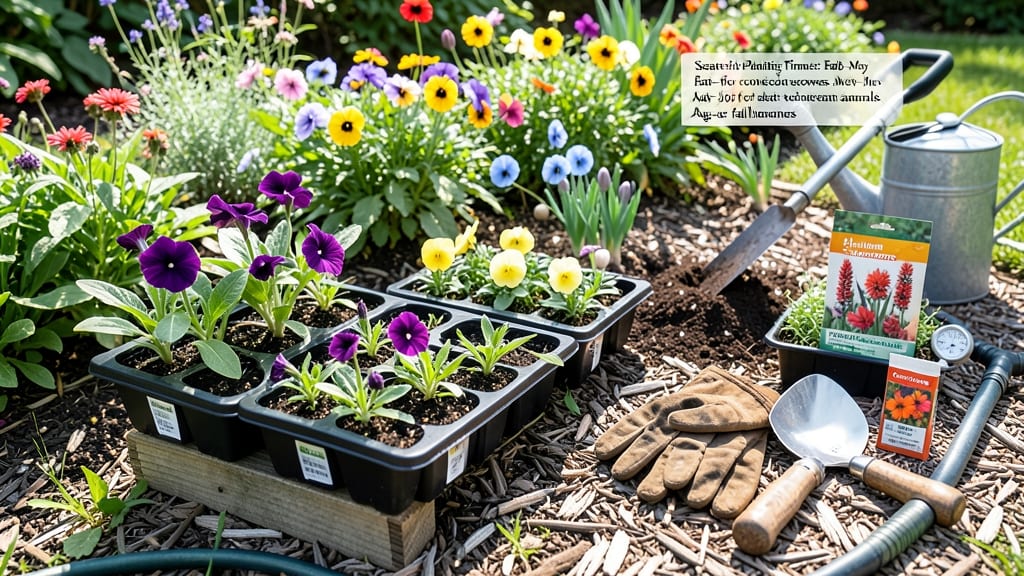 When to Plant Flowers in Seattle: Coastal vs Inland Timing Guide