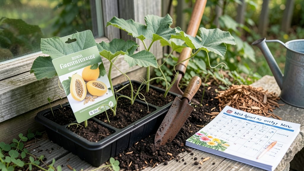 When to Plant Cantaloupe in Illinois: Microclimate-Specific Weeks for Zero Frost Risk