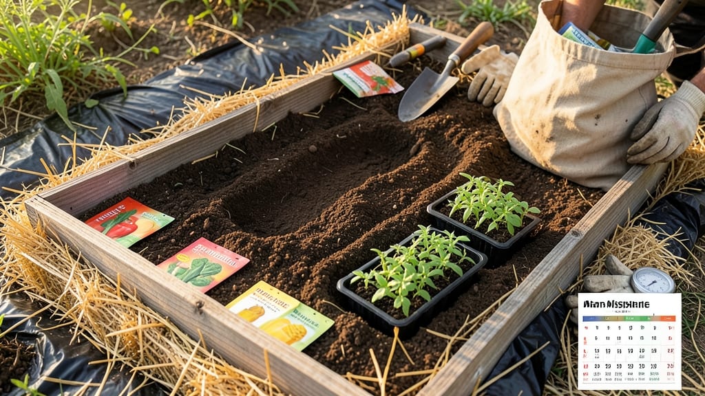 When to Plant a Vegetable Garden in Mississippi: USDA Zone 7B-8A Start Dates for Fast Growth
