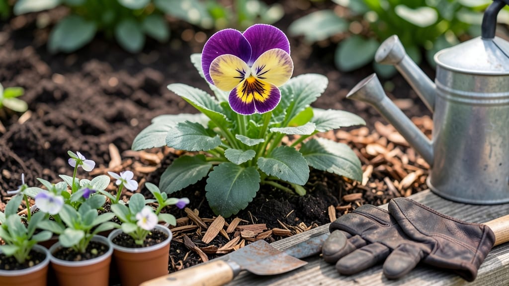 When Is the Best Time to Plant Pansies in Georgia: Heat Zone 8a Timeline for Bold Winter Blooms