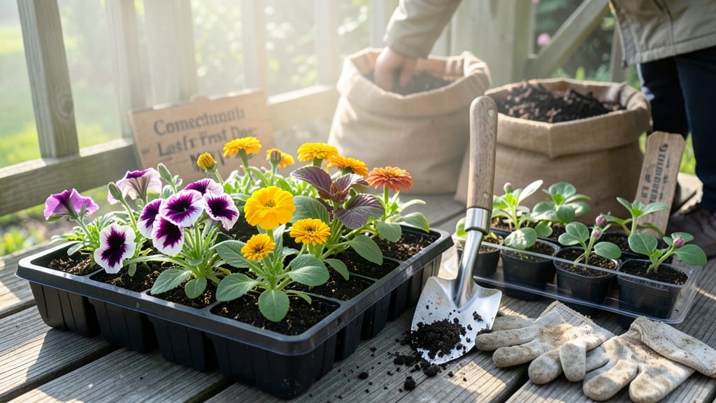 When to Plant Annuals in CT: Microclimate-Specific Dates for Zero-Frost Blooms